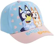 [CERDÁ LIFE'S LITTLE MOMENTS] Unisex Children's Bluey Hat with Sunglasses Set - Cute Cap Design and Glasses Hat, Multicoloured, One Size EU, Multi-Coloured, One Size