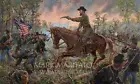 Mark Maritato Signed Civil War Military Print Fallen Timbers Nathan B Forrest