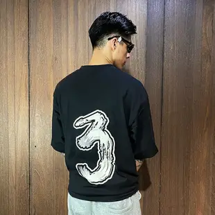 美國百分百【全新真品】Y-3 山本耀司 Yamamoto 短袖 棉質T恤 上衣 logo 大尺碼 短T 黑/白 CJ41