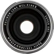 Fujifilm WCL-X100 II Wide Converter Lens for X100 Series - Silver