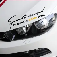 在飛比找蝦皮購物優惠-歐麥尬 大燈貼 眉燈貼 Subaru Impreza lev