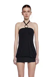 [Generation Kiss] Y2K Bubble Mini Dress