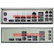 For ASRock B550 PG RIPTIDE, B550M PG Riptide I/O Shield BackPlate Blende Bracket