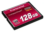 128GB Transcend 800X CompactFlash Memory Card 120MB/sec