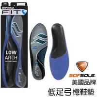 在飛比找蝦皮購物優惠-美國 SOFSOLE 記憶鞋墊 低足弓鞋墊 Fit -Low