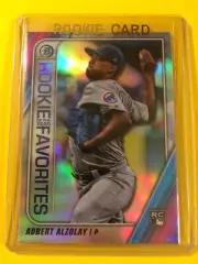 2020 Bowman Chrome ADBERT ALZOLAY RC Rookie Of The Year Favorites CUBS