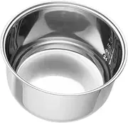 304 Stainless Steel Thickened Rice Cooker Multi-Purpose Cooking Food Grade Inner Pot, Replacement Pot Compatible with Panasonic SR-TMG10 and SR-TMH10