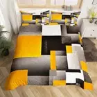 Black Buffalo Check Bedding Set Queen Size Kids Geometric Comforter Cover Set
