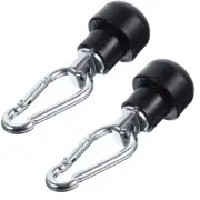 2 Sets Wire Rope Joint Terminal Pull down Attachments for Gym Fitness