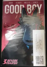 GOOD BOY ASHCAN VOL.2 SOURCE POINT 3RC VARIANT COMIC SIGNED BLANCH 2022 VF/NM