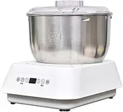 Vertical Dough Mixer, 5L Electric Food Stand Mixer, Stainless Steel Kitchen Mixer, (25-38C) Constant Temperature Fermentation, 15 Minutes Fast Kneading, Dough Hook and Mixer,for Use in Kitchens