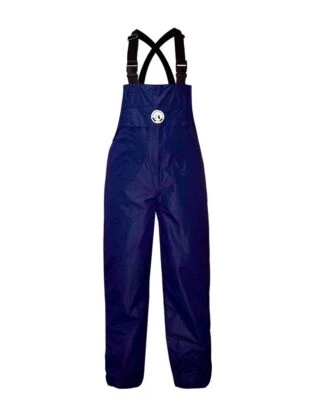 Navis Marine Fishing Sailing Bib Overall Pant Wind/Waterproof Navy M and XL