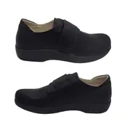 Lorella Jasmine Ladies Shoes Casual Tab Adjust Removable Insole Work shoe