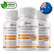 Glucosamine Chondroitin MSM Supplement 180 Tablets - Bone & Joint Health Support