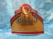 I.C Golden Lager Label