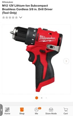 ⭐️NEW 2025 PIPELINE⭐️ Milwaukee M12 BRUSHLESS Subcompact Drill