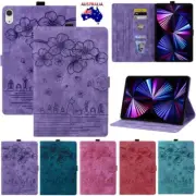 For iPad 11/10/9/8/7/6/5th Mini Air Pro 11 13 2025 Smart Leather Case Flip Cover