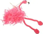 JOINPAYA Plush Flamingo Marionette Puppet Animal Marionette Puppet Interactive Plaything