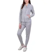 NY Collection Womens Gray Jogger Activewear Set Athletic Petites PL BHFO 3316
