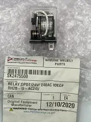 Cleveland SK2475500 Relay (OMRON LY2 24VAC), DPDT, 24V, IDEC#RH2B-U-AC24V