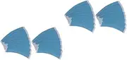 Mikinona 2 Packs Professional Wig Tape Double Sided Adhesive Blue Hair Extension Tapes Sided Adhesive