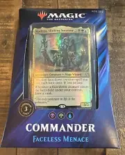 Faceless Menace Commander Deck Magic The Gathering MTG 2019 Factory Sealed New