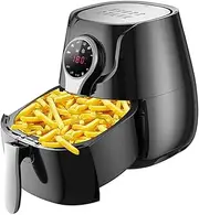 Air Fryer Multifunctional Oil Free Electric Fryer, Household LCD Fully Automatic 5 Liter Large Capacity Smart Air Fryer, 1 Touch Smart Touch Screen Comfortable Anniversary