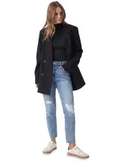 [Decjuba] Alexa Ripped Girlfriend Jean in Mid Blues