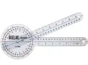 FEI 12-1000-25 Baseline Plastic Goniometer, 360 Degree Head, 12" Arms