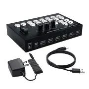 4K 4 HDMI Video Switcher Multi Camera Live Streaming Production Recorder