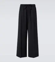 [Simone Rocha] Simone Rocha High-rise wide-leg pants UK 34 black