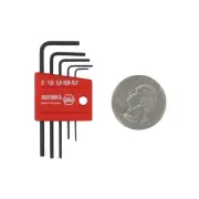 Wiha 35392 5-piece Micro Metric Short Arm Hex Key Set in Mini Molded Holder