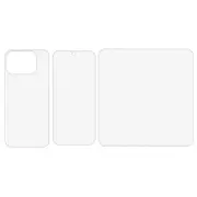 For Google Pixel 9 Pro Fold 5G Screen Protector Set,Front+Back Full Cover TPU+PET Hydrogel Film