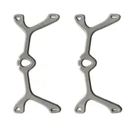 2-Pack Fabric Frame for Wisp Nasal Mask, Fabric Frame Replacement for Wisp Headgear, Wisp Cpap Mask Gray