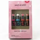 Wet n Wild Glossy Lip Balm - Holiday Gift Set - Set of 4 - Lip Gloss - Lipstick