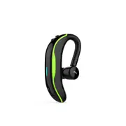 Ear Hook Earphone Noise Cancelling In-Ear Handsfree Wireless Stereo Bluetooth Headset Green
