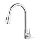 ACA Chrome Pull Out Kitchen Mixer Tap Laundry Sink Swivel Spout Faucet WELS