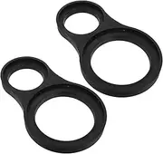 Cabilock 1 Pair Car Speaker Adapter Board for Pillar Mount Enhanced Sound Bracket Forudio Systems DIY Friendly Installation with Durable Construction