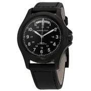 Original Hamilton Khaki Field King Automatic Black Dial Men's Watch H64465733