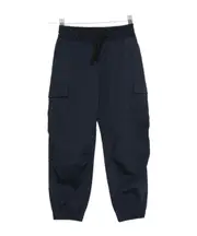 drawstring casual pants 12,4Y,10Y Black