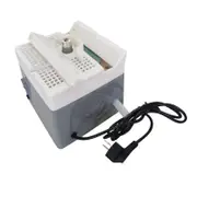 Glass Grinder Machine Device Glass Grinding Machine for Glass Mosaics DIY Gray 20cmx20cmx17.5cm