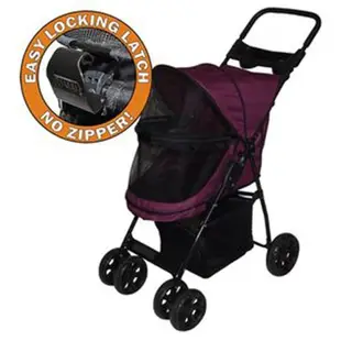 美國 Pet Gear新快樂步道無拉鍊寵物推車(PG-8030NZ)Happy Trails Lite NO-ZIP Pet Stroller