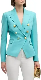 [SID] Womens Classic Police Type Lambskin Leather Jacket, Biker Jacket