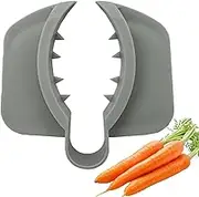 Rissunkv Vegetable Finger Guard - Slicing Safety Finger Guard,Protective Ergonomic Non Slip Kitchen Accessories for Restaurant Vegetable Food Preparation Cutting Home Beginner Slicing