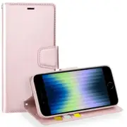For Apple iPhone 7Plus/8Plus Case, Hanman Wallet Leather Flip Magnetic Stand Case Cover (Rose Gold)