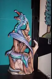 Ceramic Bisque~~ Ready to Paint~~~ Dragons on Drift Wood