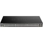 D-Link DGS-1250-52X 52-Port Gigabit Smart Managed Switch with 48 RJ45 and 4 SFP+ 10G Ports