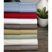 AU Sizes Bed Skirt Only - 100% Cotton - Stripe Colors - 1200 Thread Count