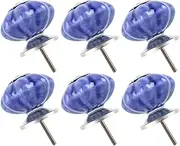 Ceramic Knob,Cabinet,Furniture Pull Handles,Door Pull,Drawer Pull Handle,6pcs, Knobs Ceramic 41mm Vintage Drawer Pull Handle DIY Furniture Cabinet Cupboard Wardrobe Dresser Door Replacement Accessory