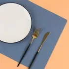 Dining Table Placemat Reusable Heat-resistant Non-slip Coaster Set Waterproof